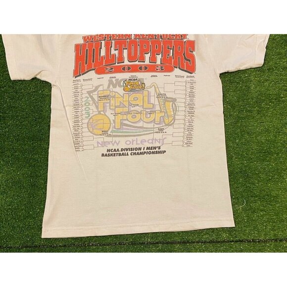 Vintage Western Kentucky Hiltopper shirt mens small basketball March Madness K - Picture 9 of 13